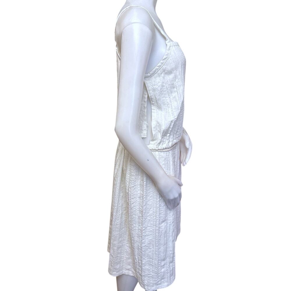 Desiree Klein Hedy Sleeveless Wrap Dress Ivory Size Small - Picture 2 of 12